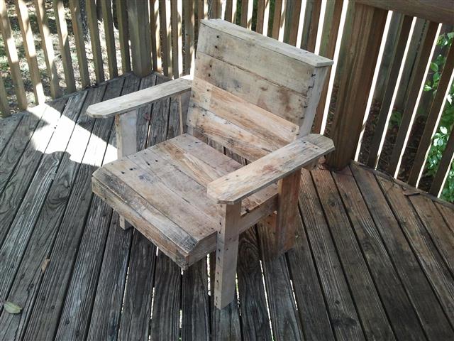 Pallet Deck Chair