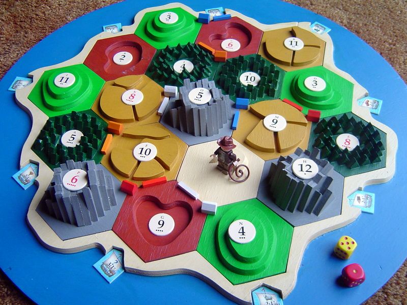 3D Plywood Catan Board