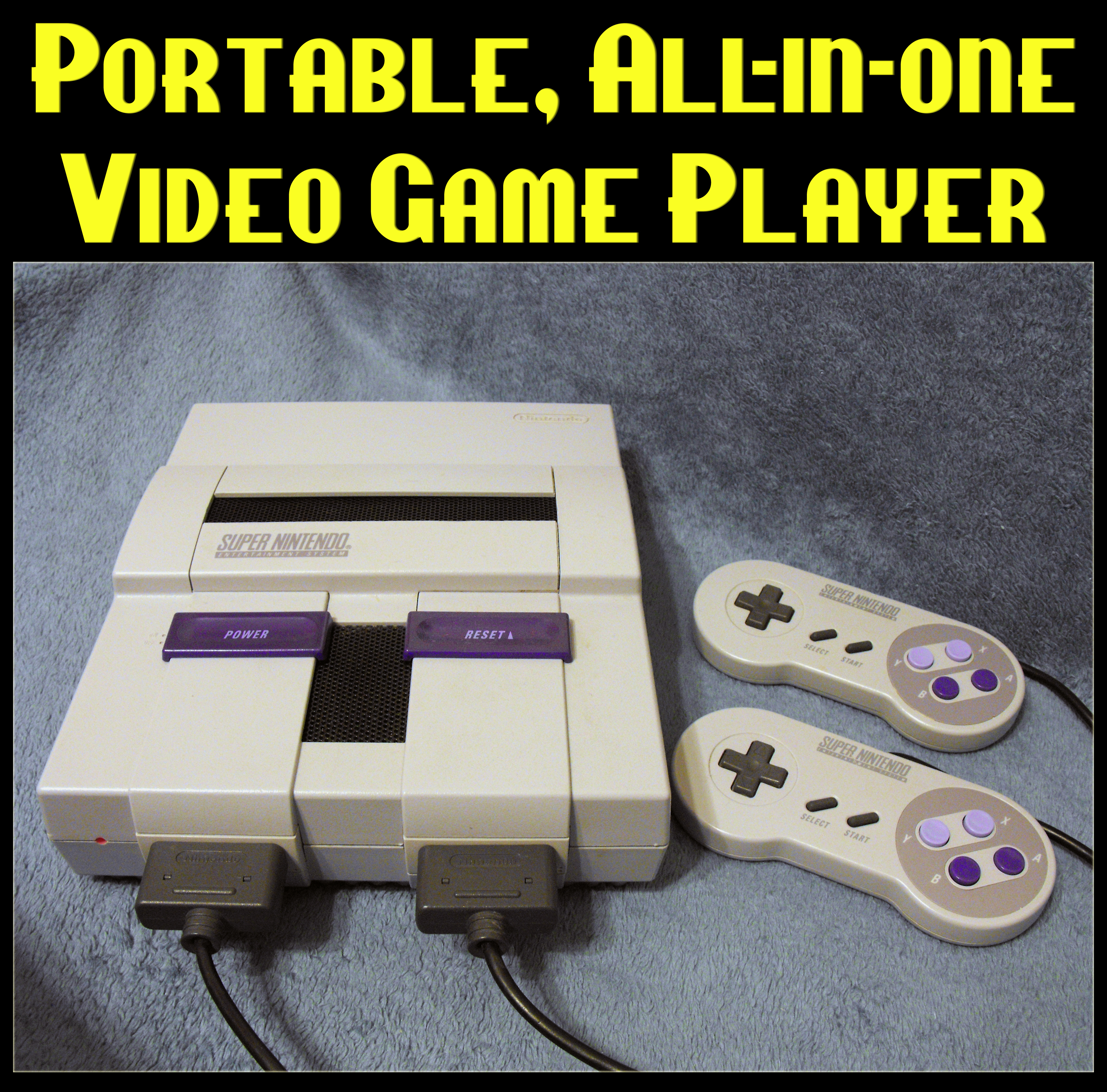 Turn a Super NES Into a Universal Game Player