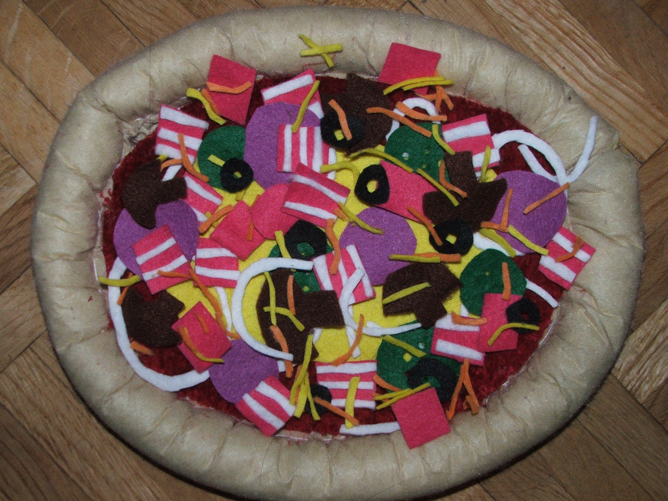 Felt Pizza Plush