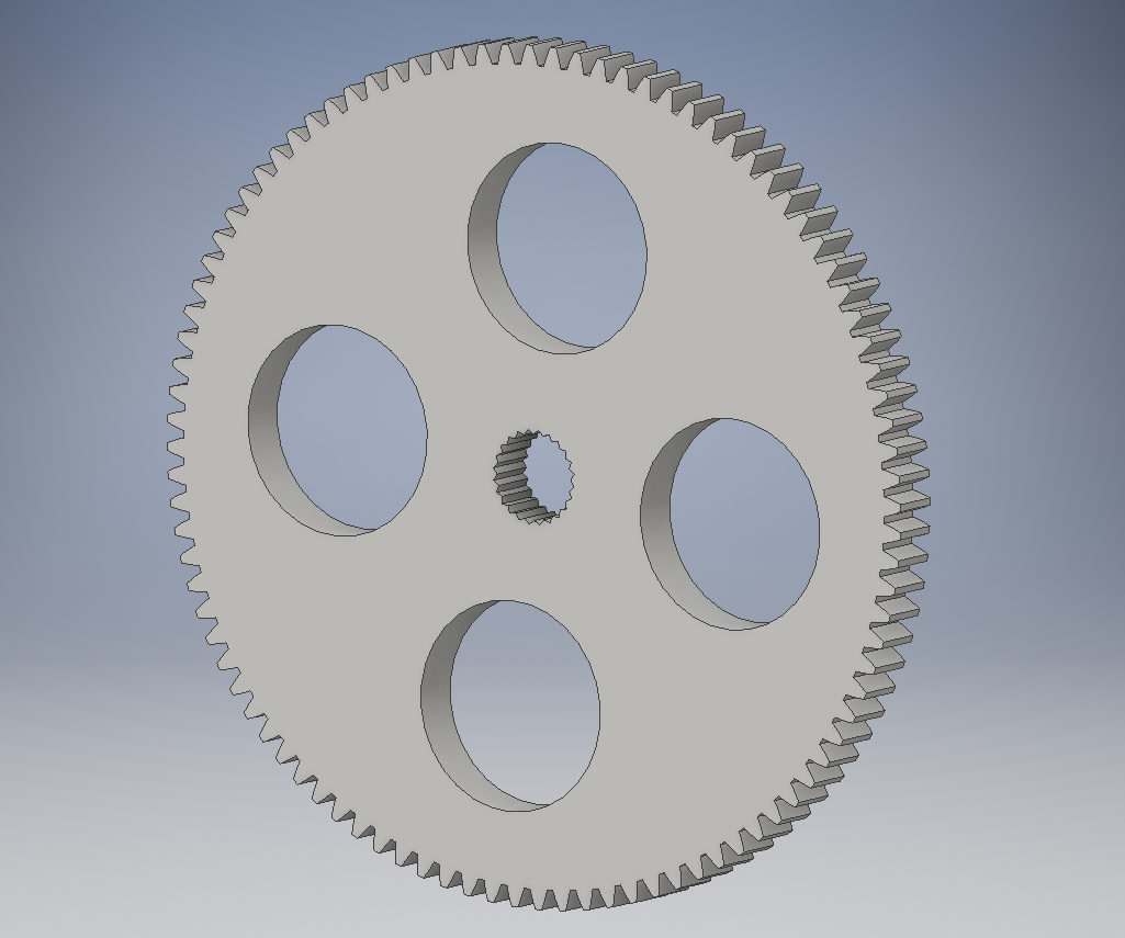 Laser Cutting Gears for a Hitec Servo
