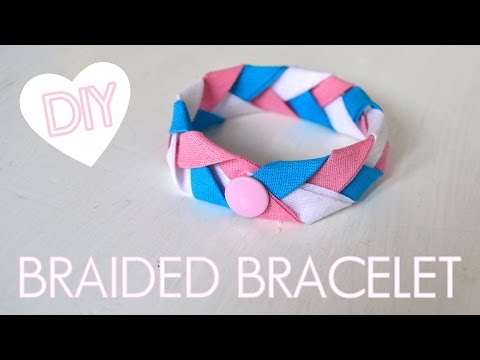 &amp;hearts; DIY Braided Bracelet | quick &amp;amp; easy | how to | tutorial