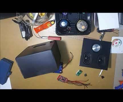 How to Make a DIY Extra Bass Speaker From JBL Flip 5 Teardown