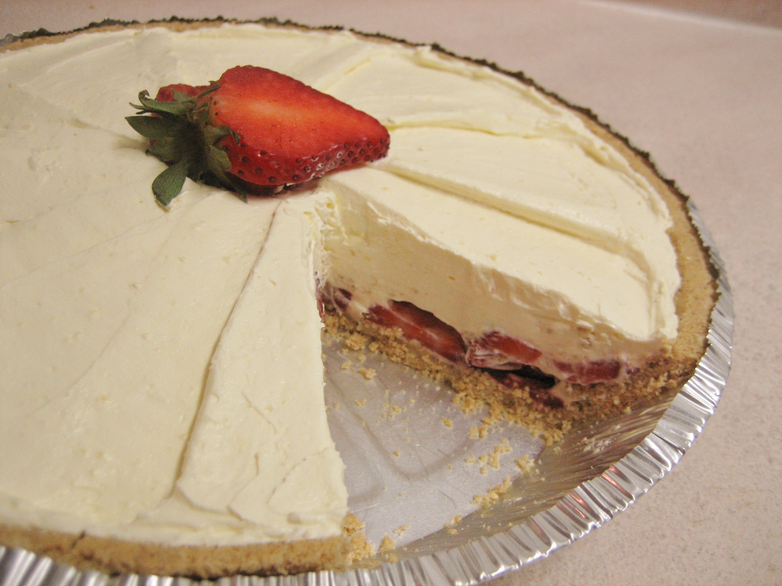 Strawberry Cream Pie