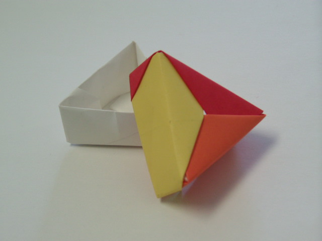 Origami Triangle Gift Box