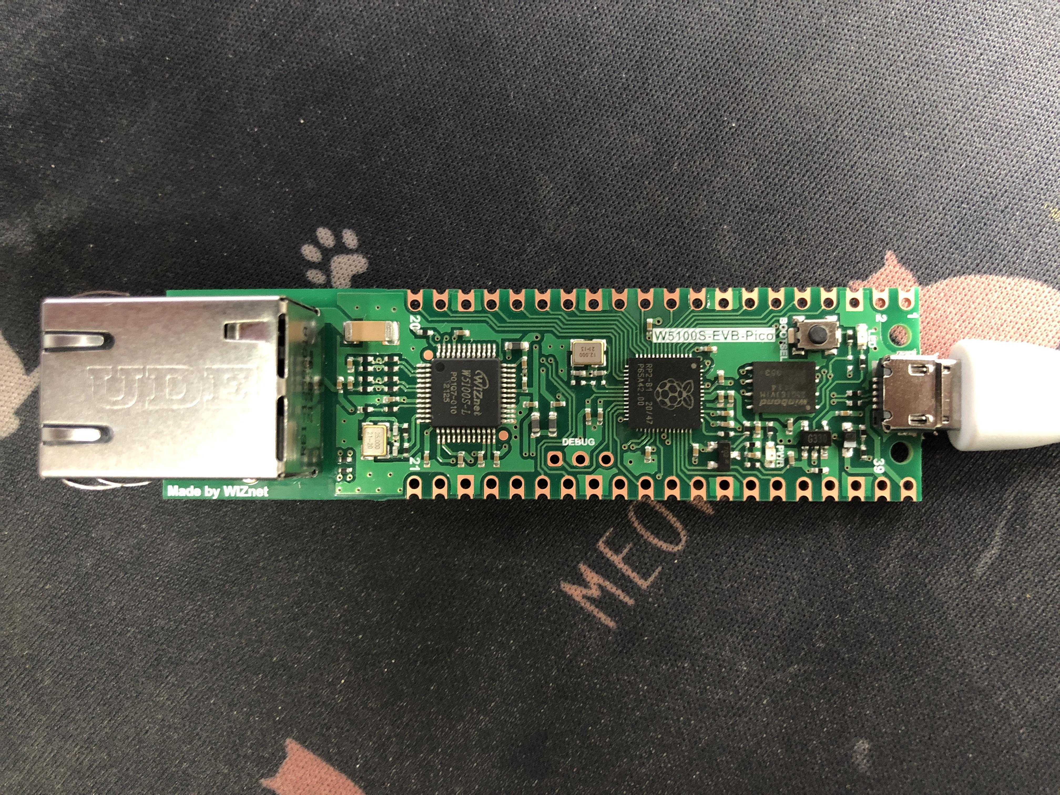 W5100S-EVB-Pico With the Arduino IDE
