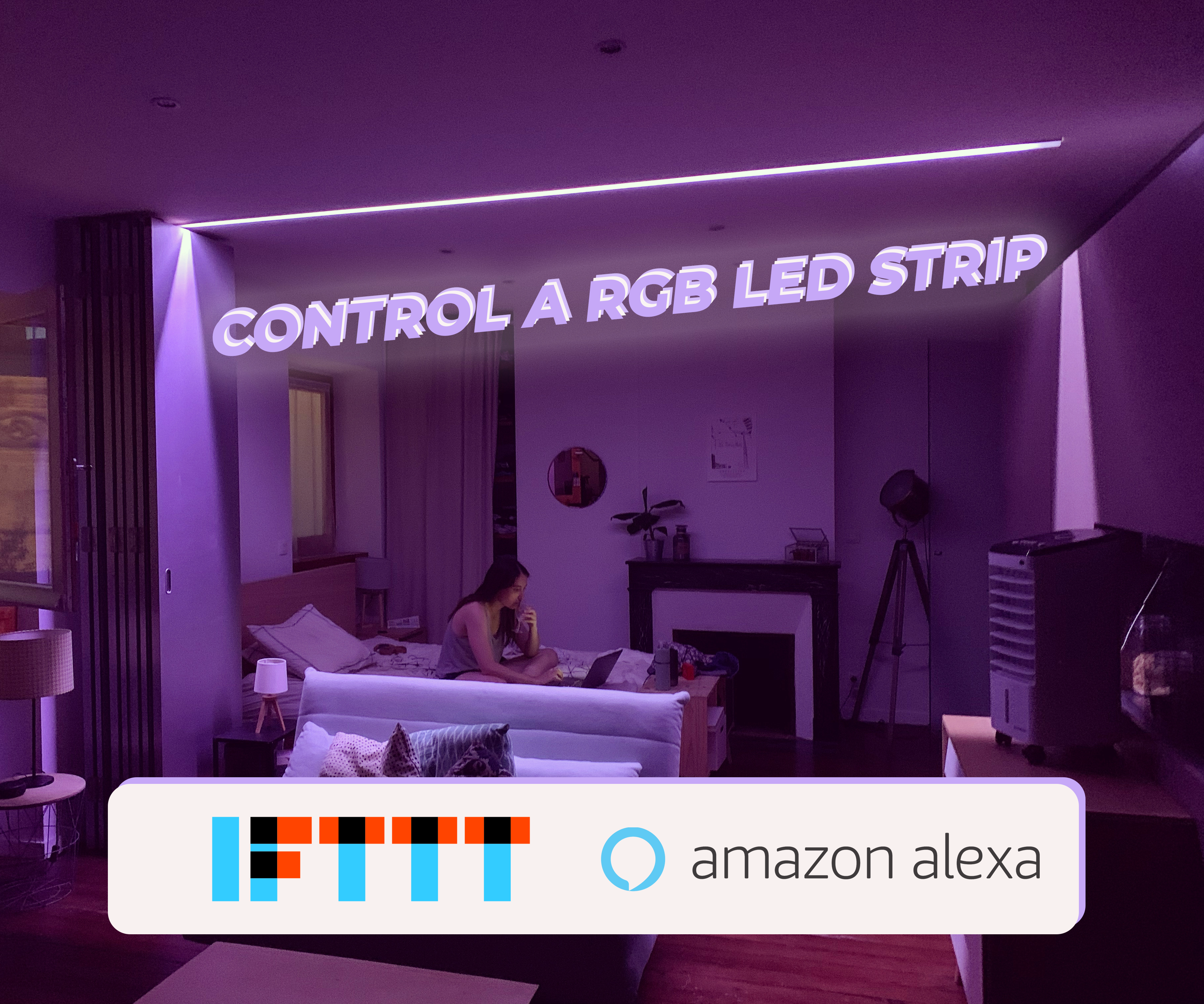 Control LEDs With Alexa or IFTTT (SINRIC PRO TUTORIAL)