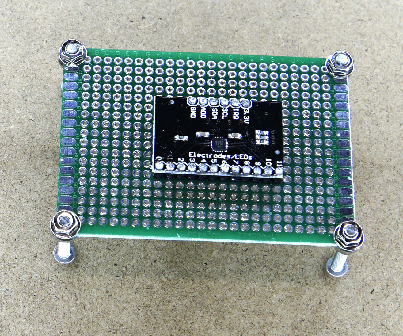 Simple PCB Pin Header Soldering Tool