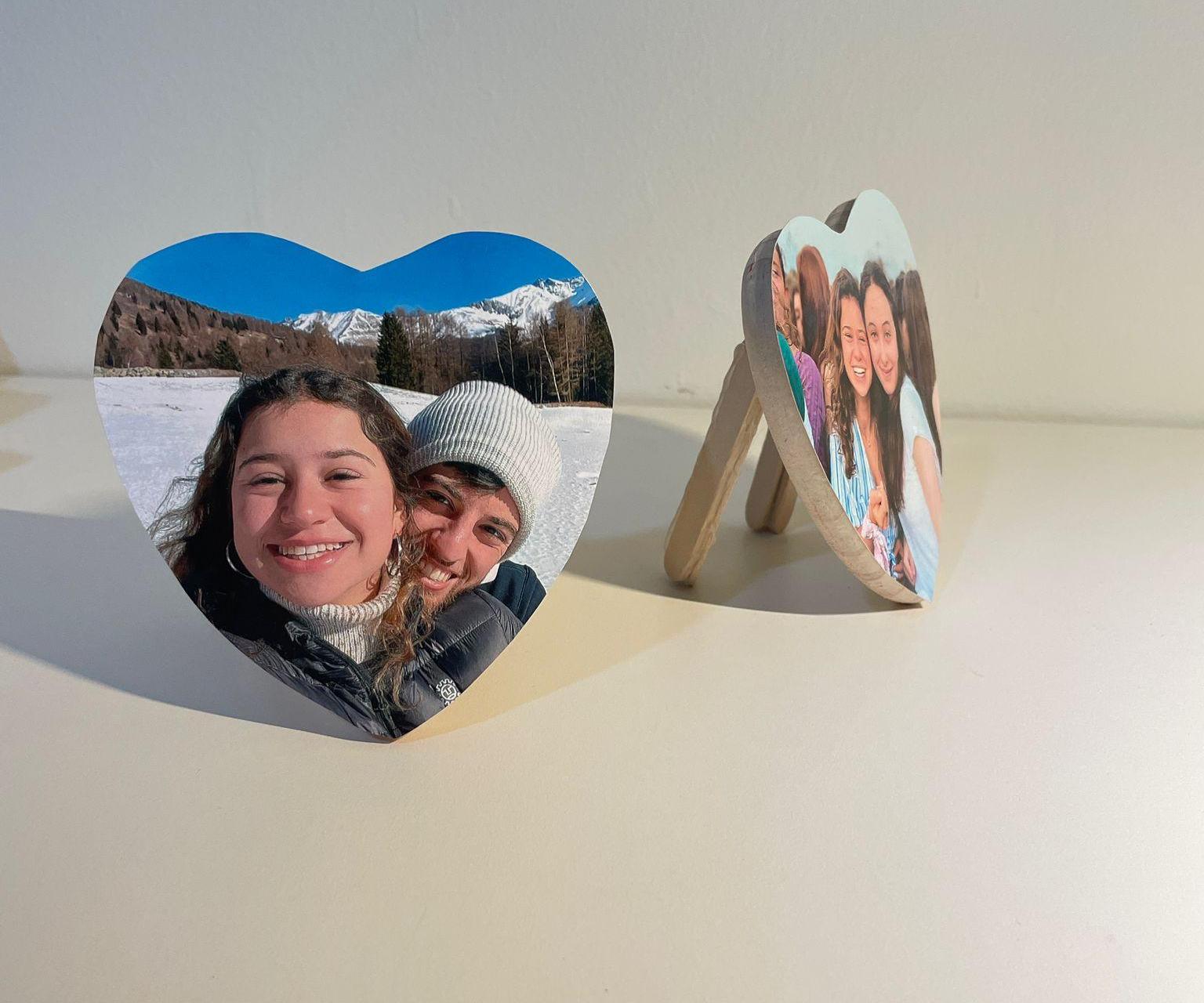 Picture on a Wooden Block