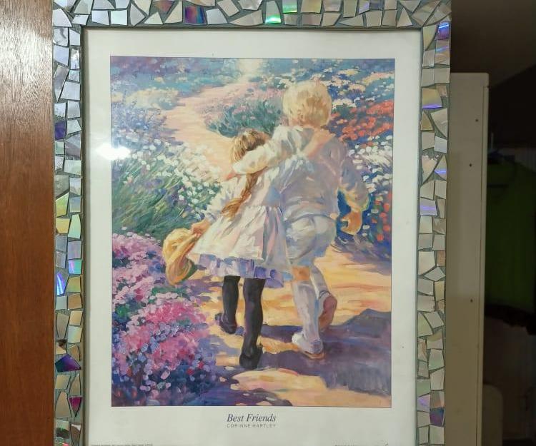 Sparkly CD Frame