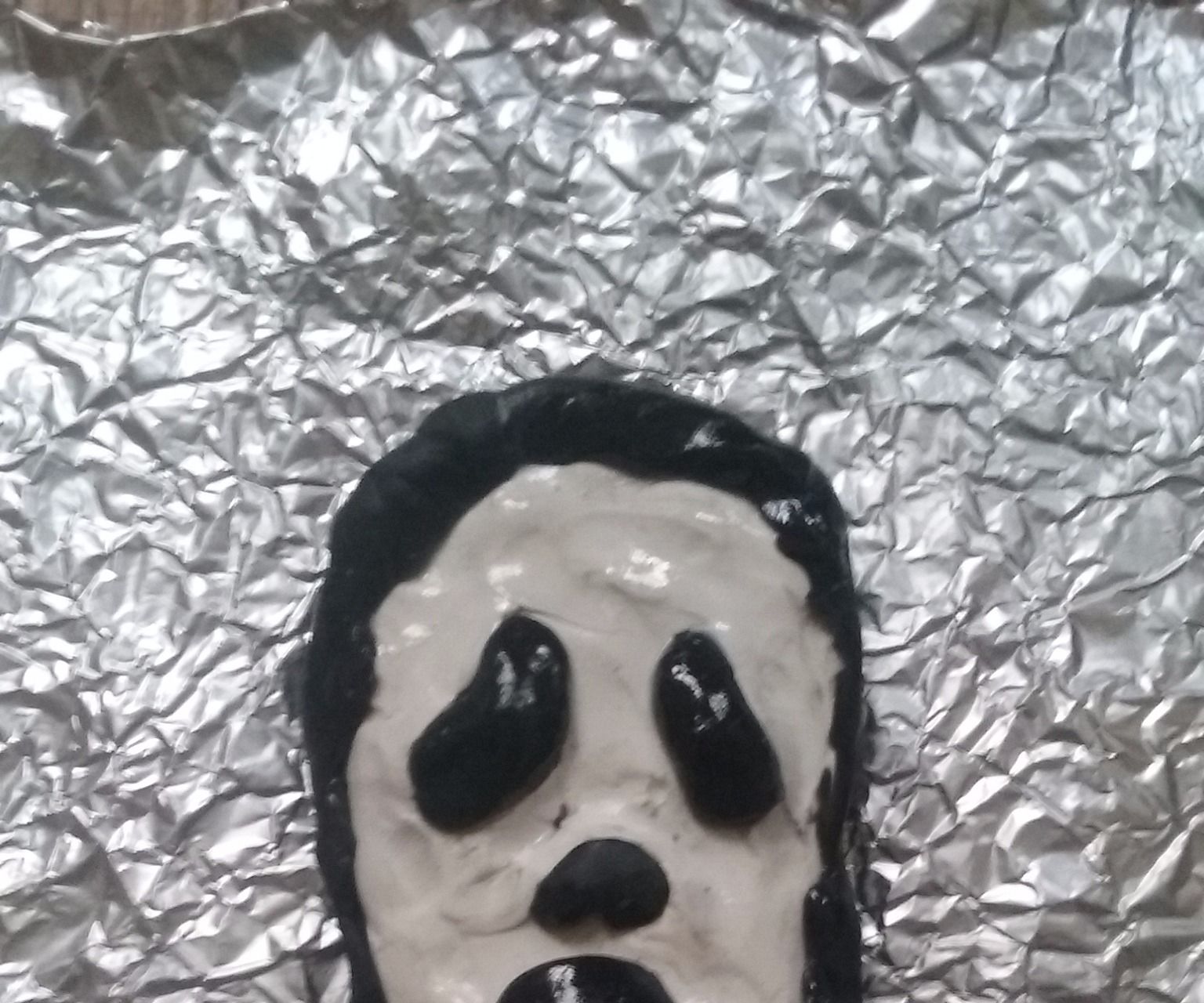 Polymer Clay Ghostface from Scream