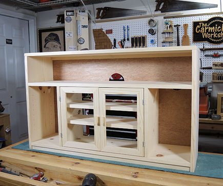 Space Saving TV Console