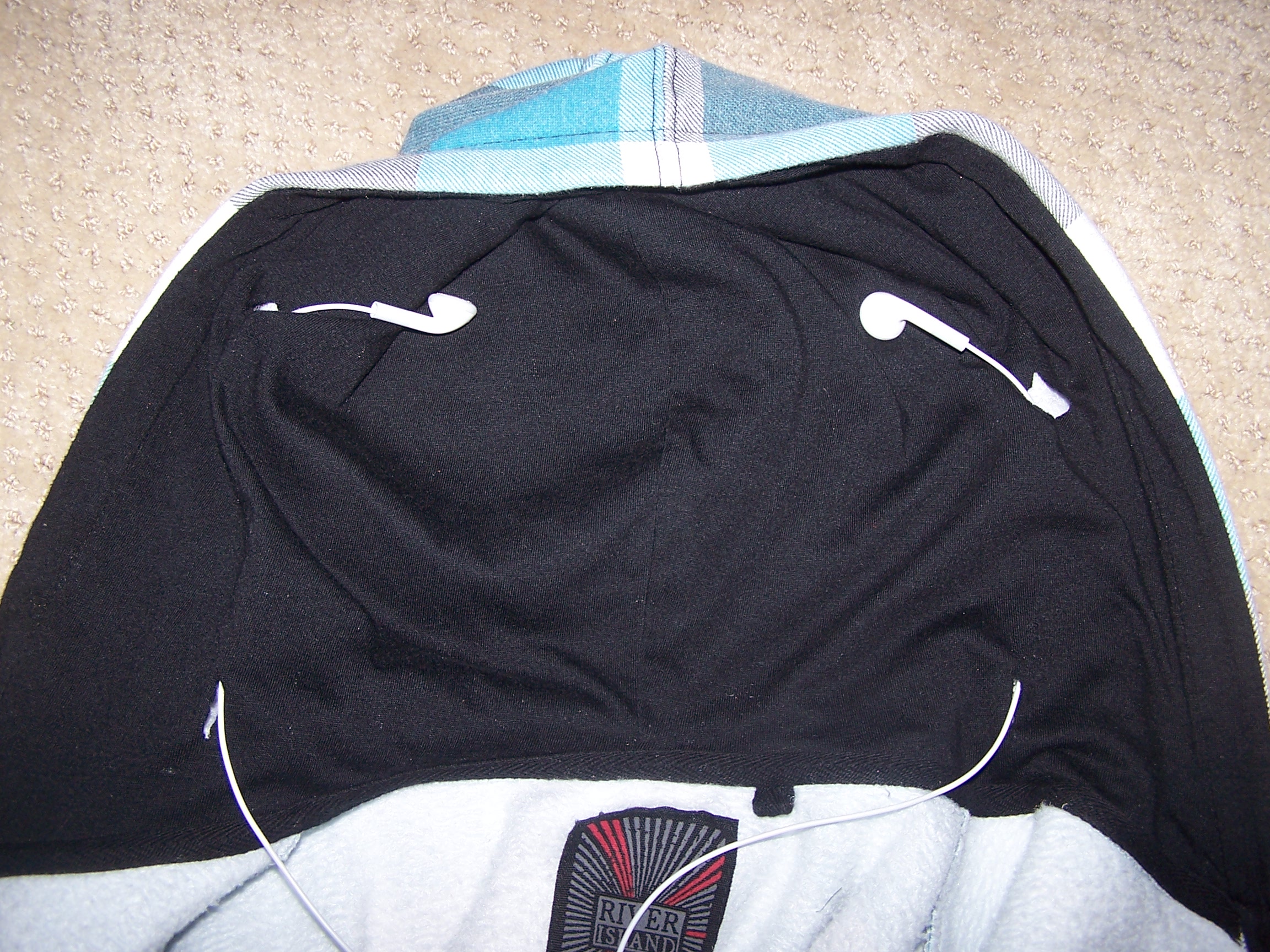 Headphone hoodie