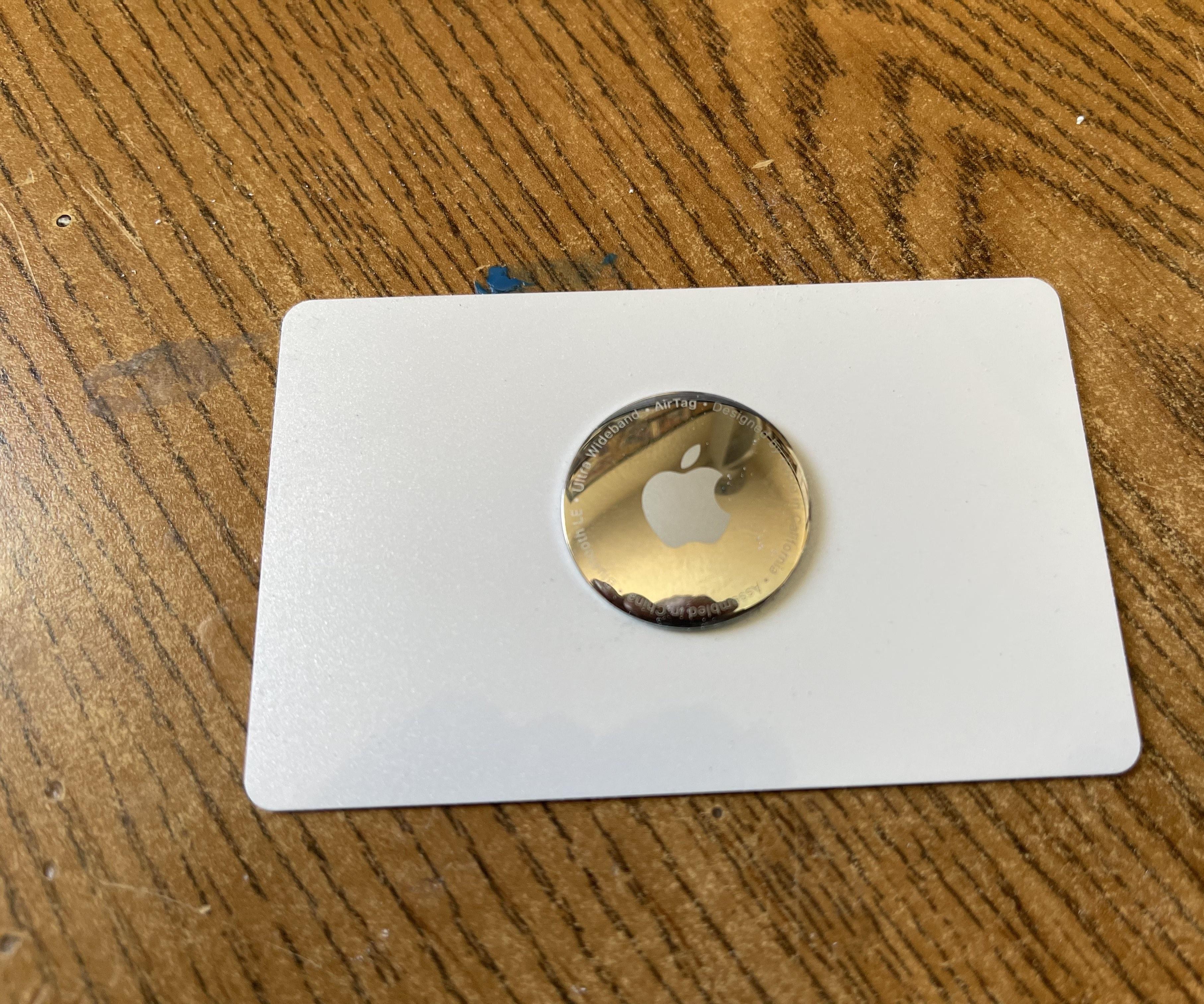 AirTag Credit Card