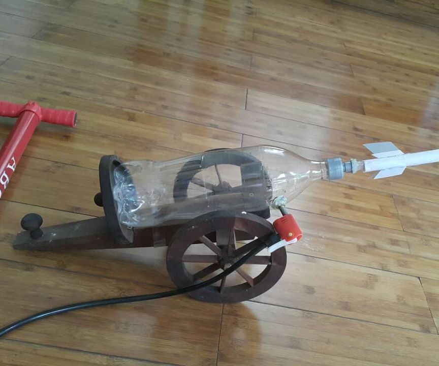 Paper Rocket Launcher