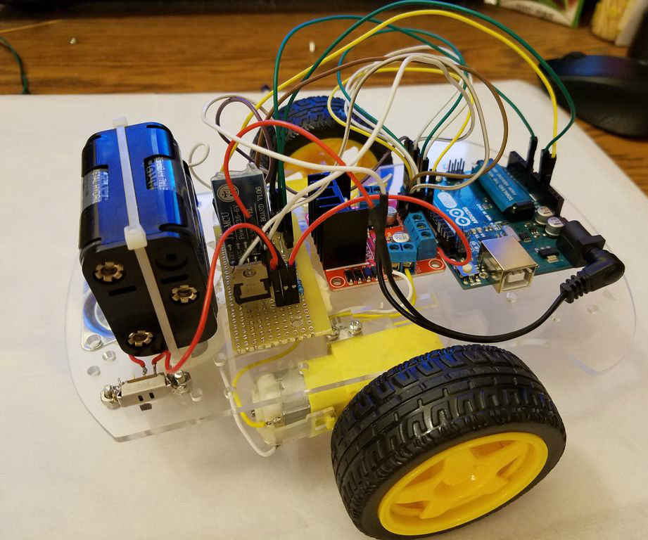 Arduino Bluetooth Car Controlled by Labview