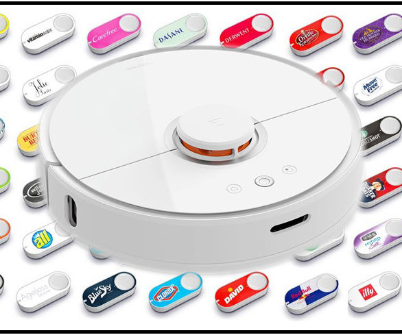 XiaoMi Vacuum + Amazon Button = Dash Cleaning