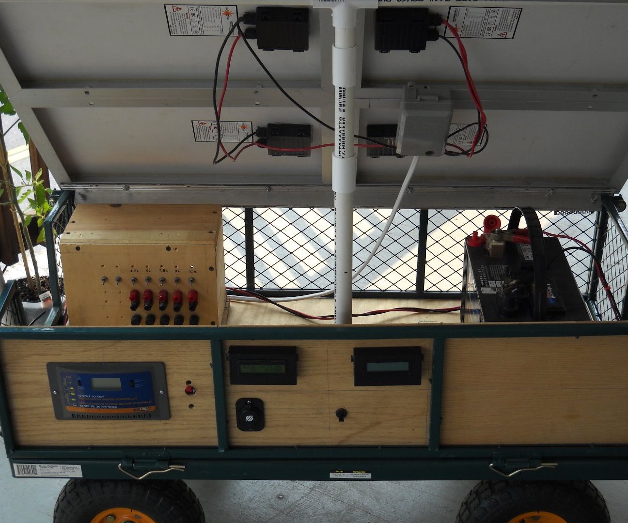 (9) NEW Update 8/20/15 Morphed Into Emergency Portable Solar Power (see step 10)