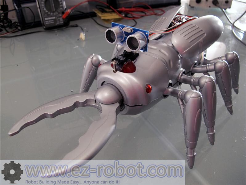 Make a Scary Scarab Robot