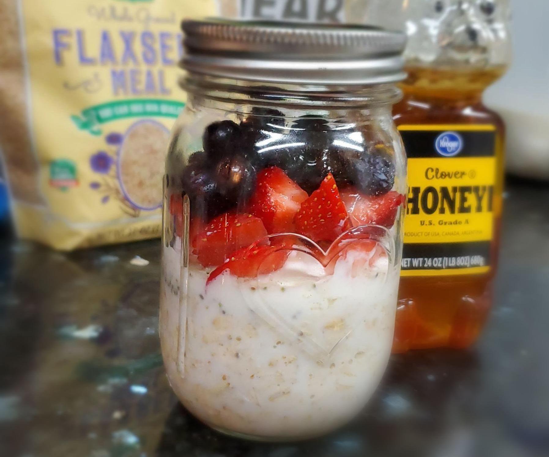 Overnight Patriotic Oats