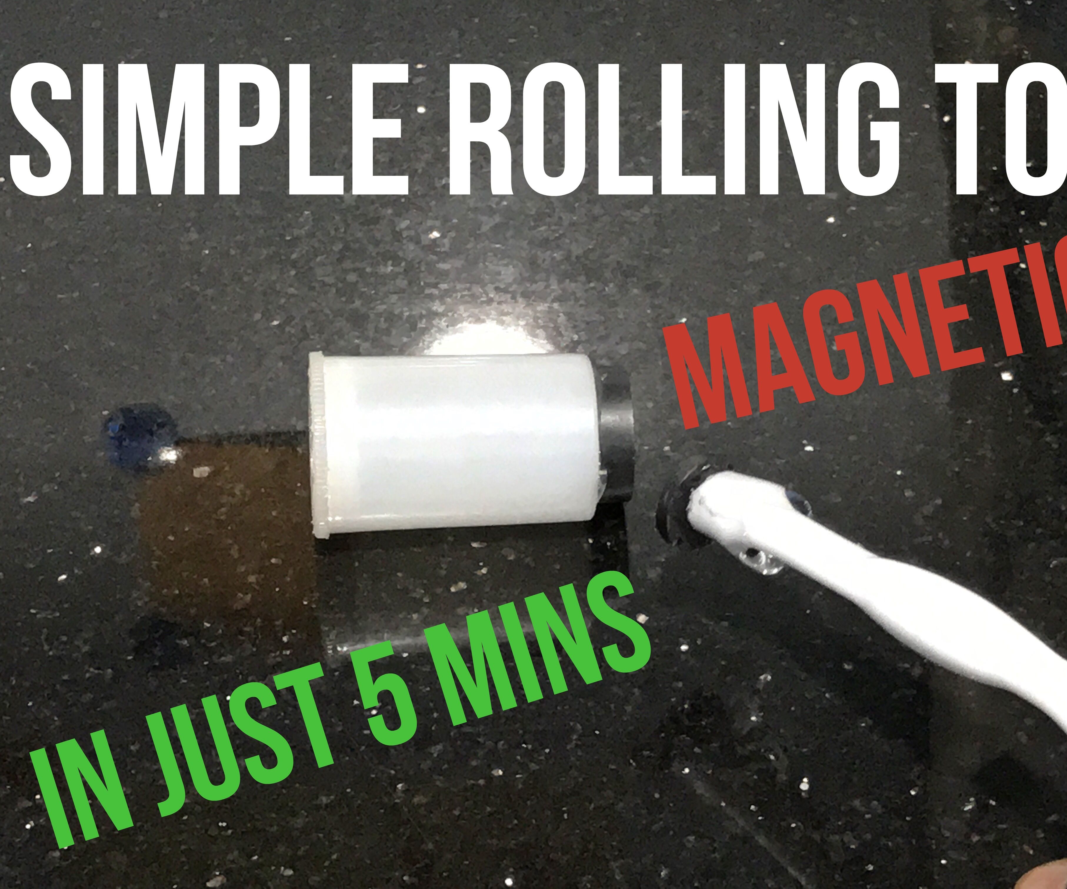 Simple MAGNETIC Rolling Toy