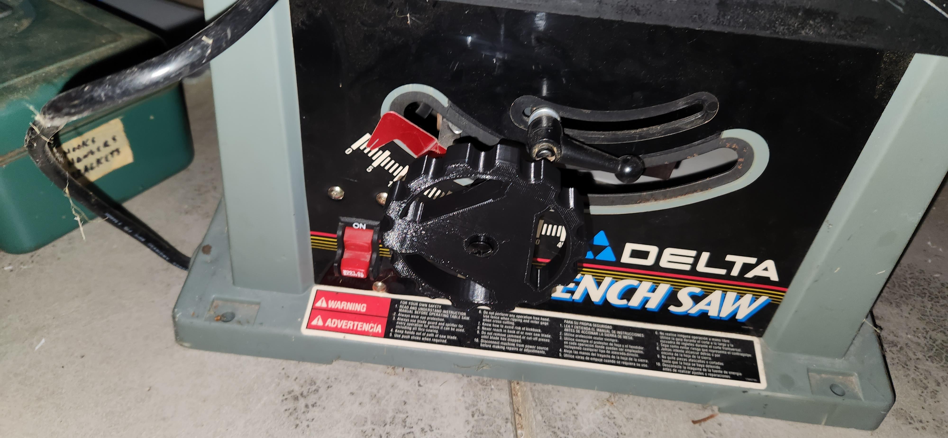 Repairing Garage Sale Table saw