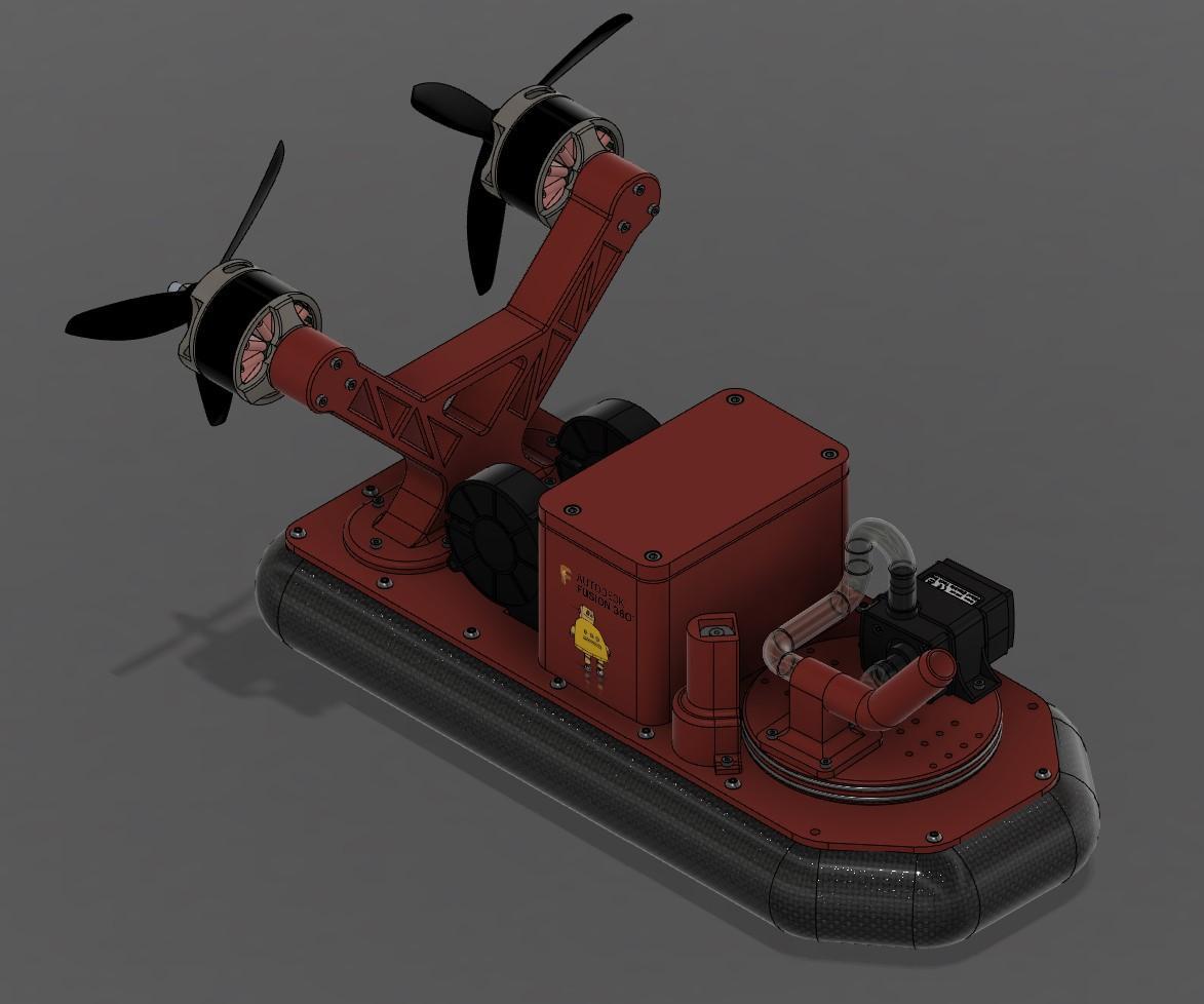 Firefighting Hovercraft