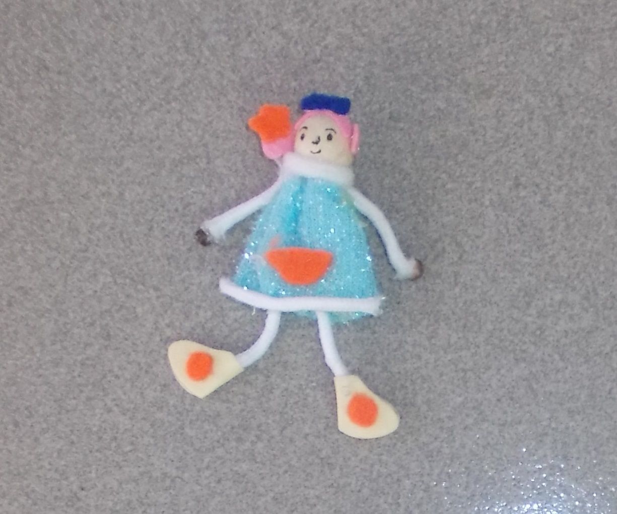 Miss La Sen fabric craft doll