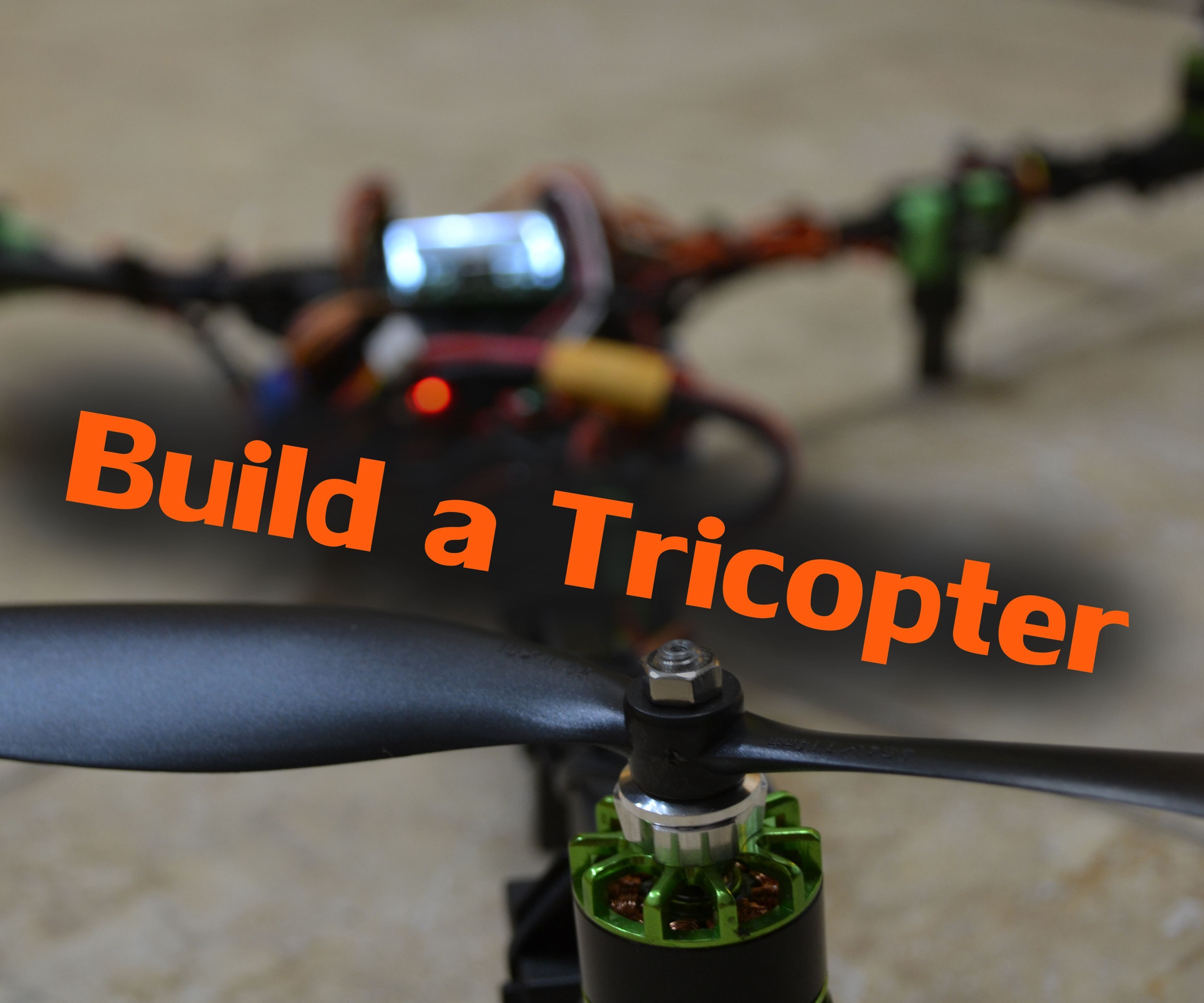 Build a Tricopter With Rotor Bits