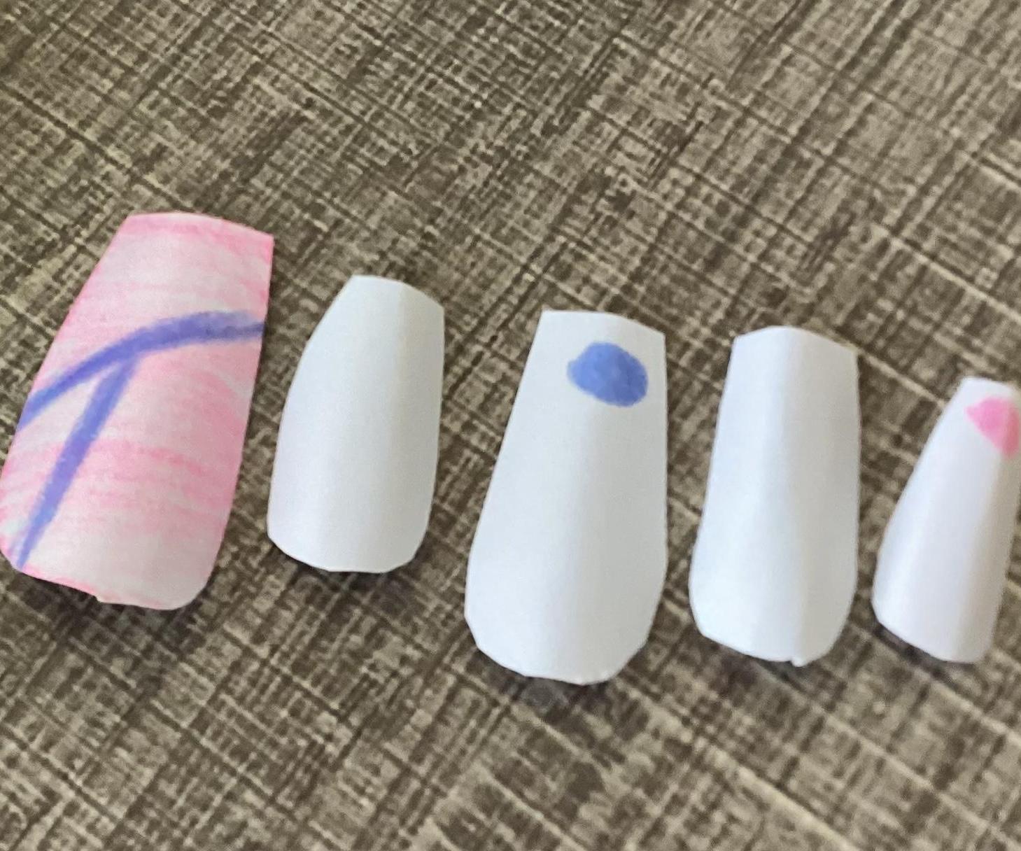 My New Paper Nails 