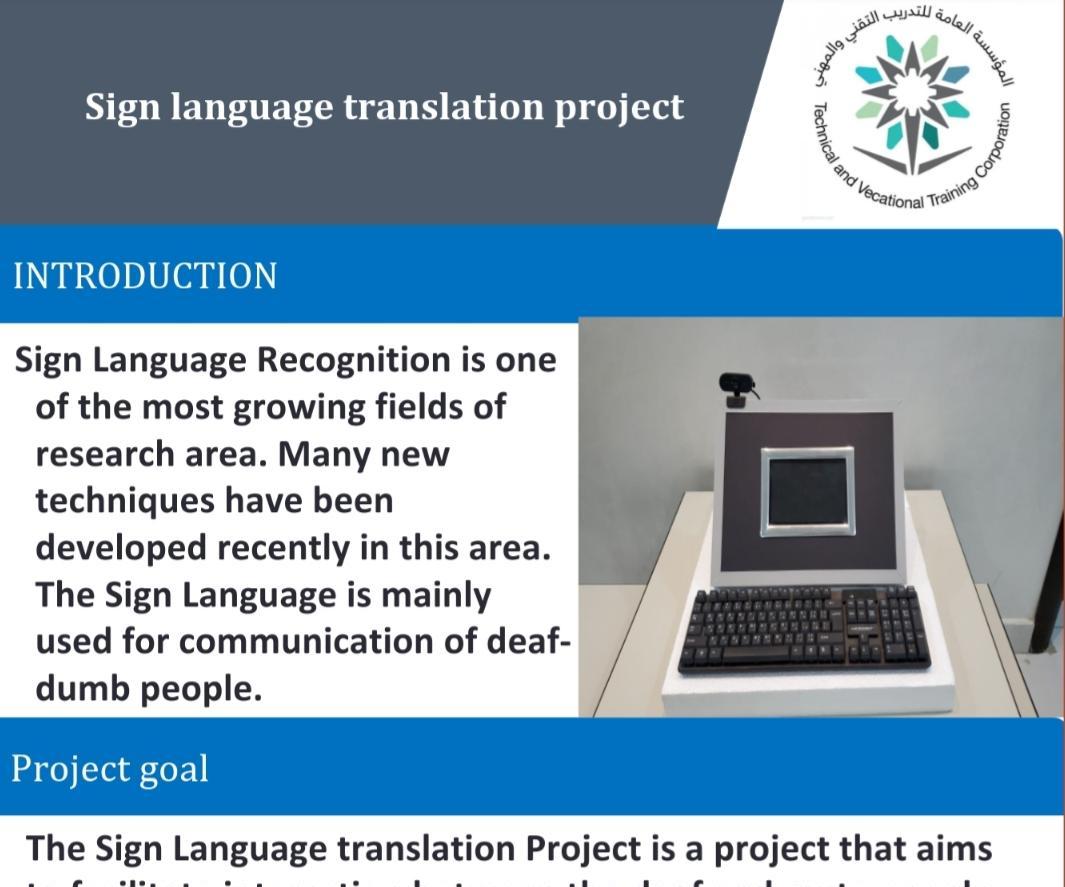 Sign Language Translation Into Text
