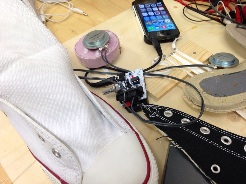 TWSU  Amplify your Chuck: The Chuck Speaker - Turn a sneaker into a speaker!!!