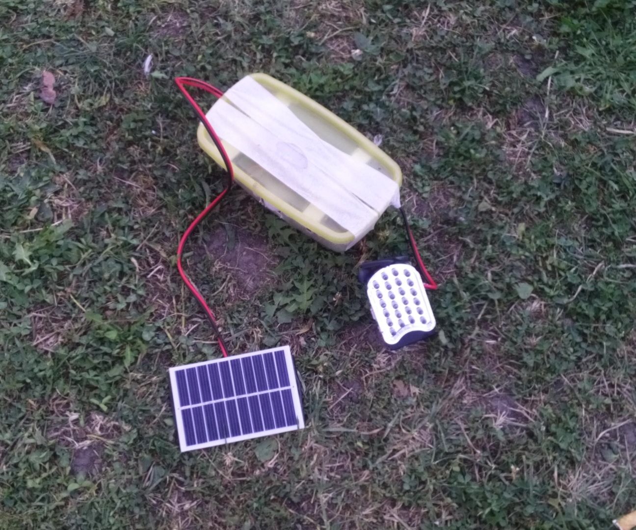 Camping/Outside Alarm System for Detecting Beast and People