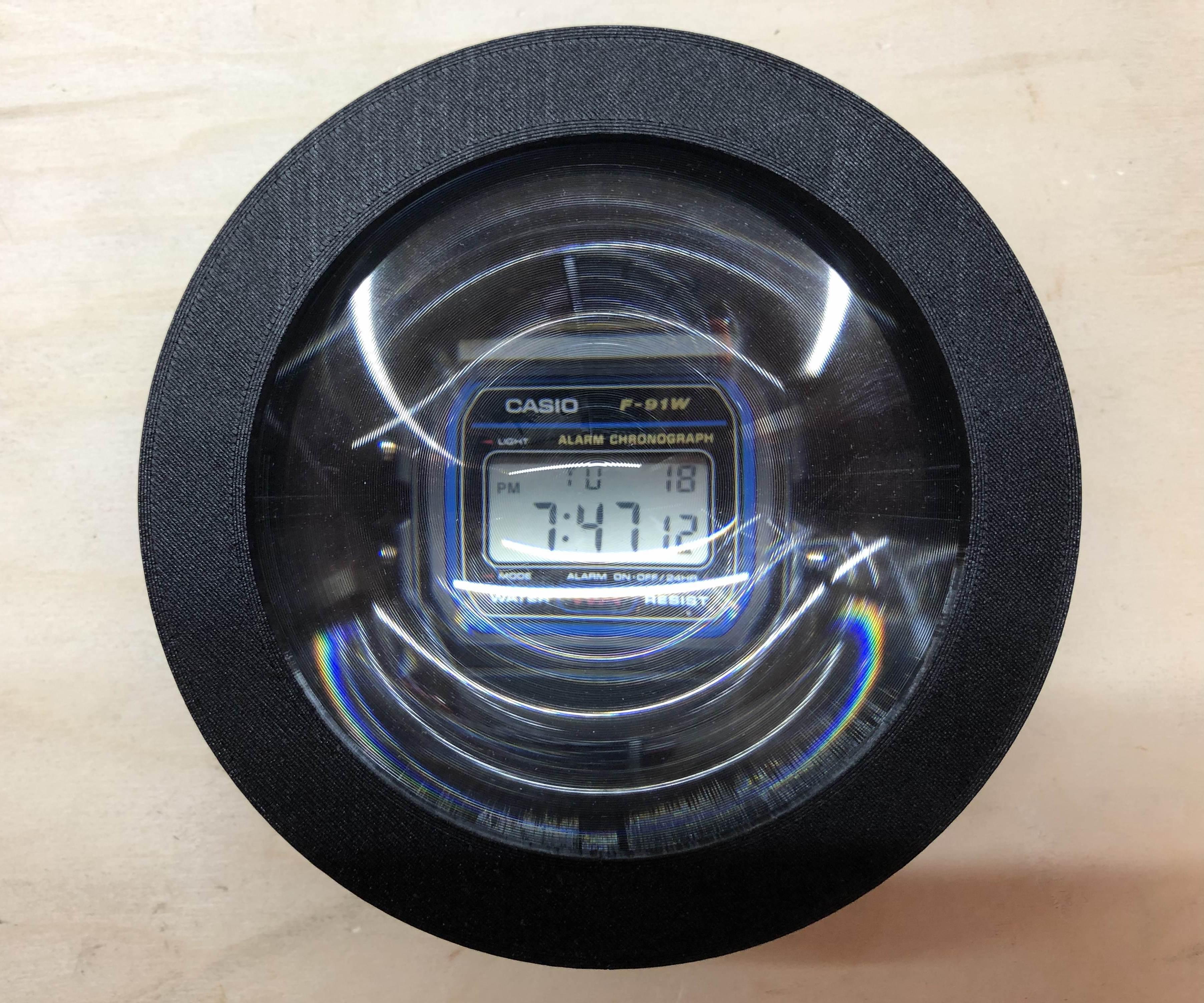Fresnel Clock