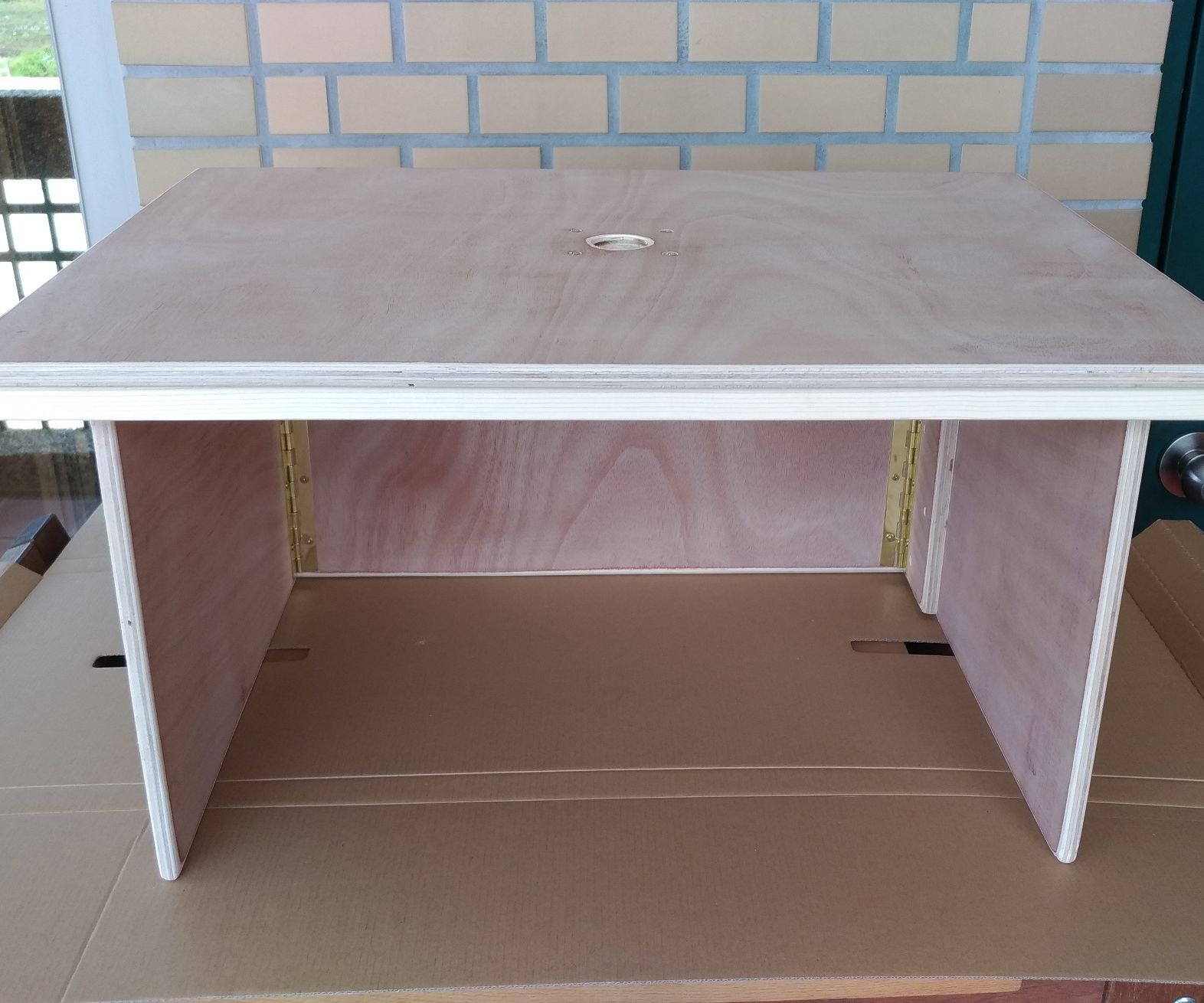 Folding Plywood Router Table
