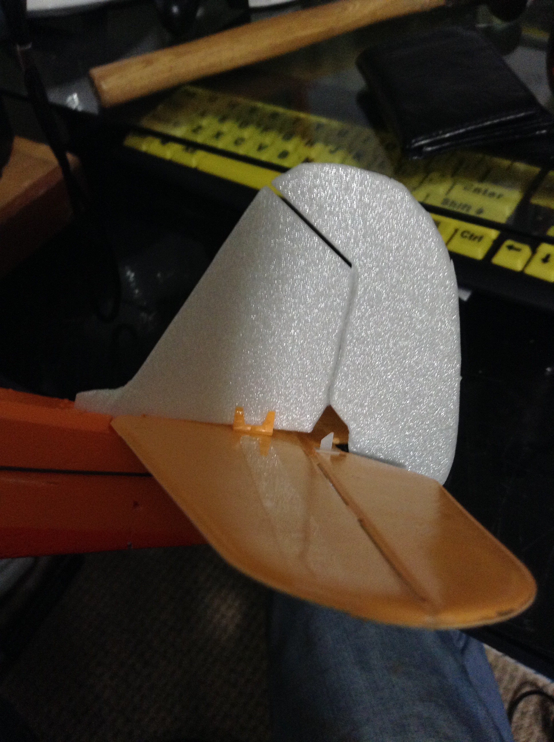 Foam Plate Plane