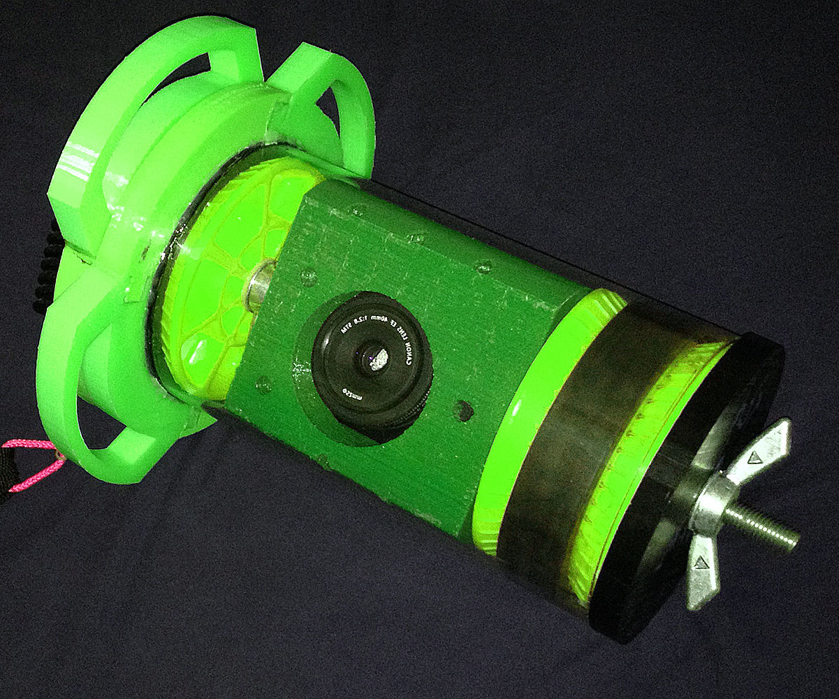 3D Printed Underwater Camera