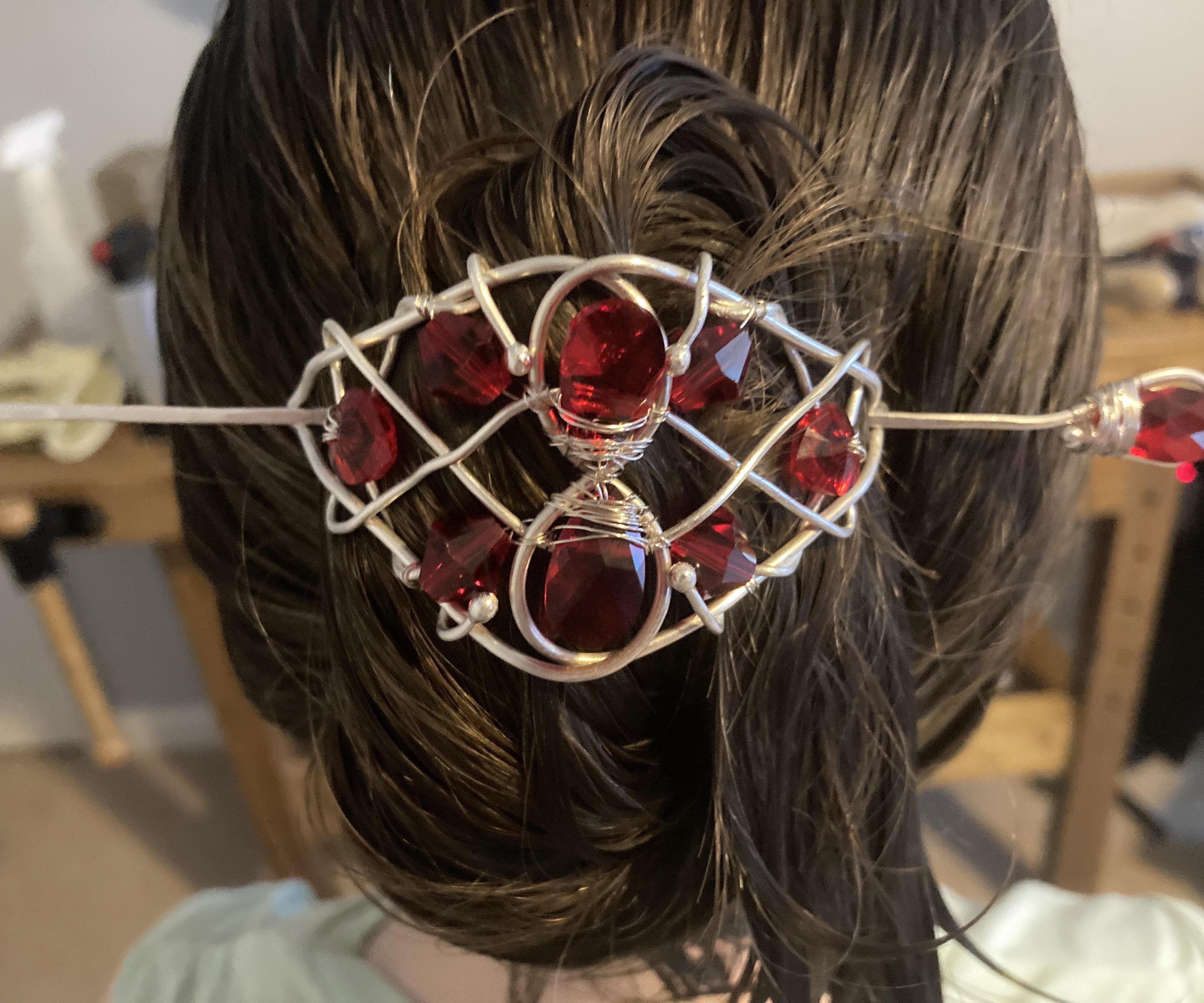 Scarlet Hair Pin
