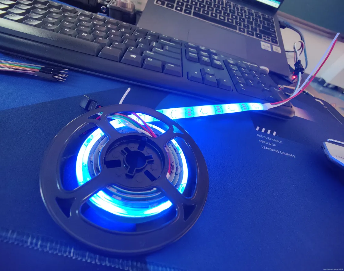 Controlling a WS2812B Based LED Strip Using Arduino