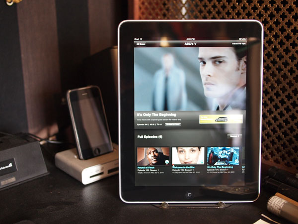 Simple and cheap iPad stand
