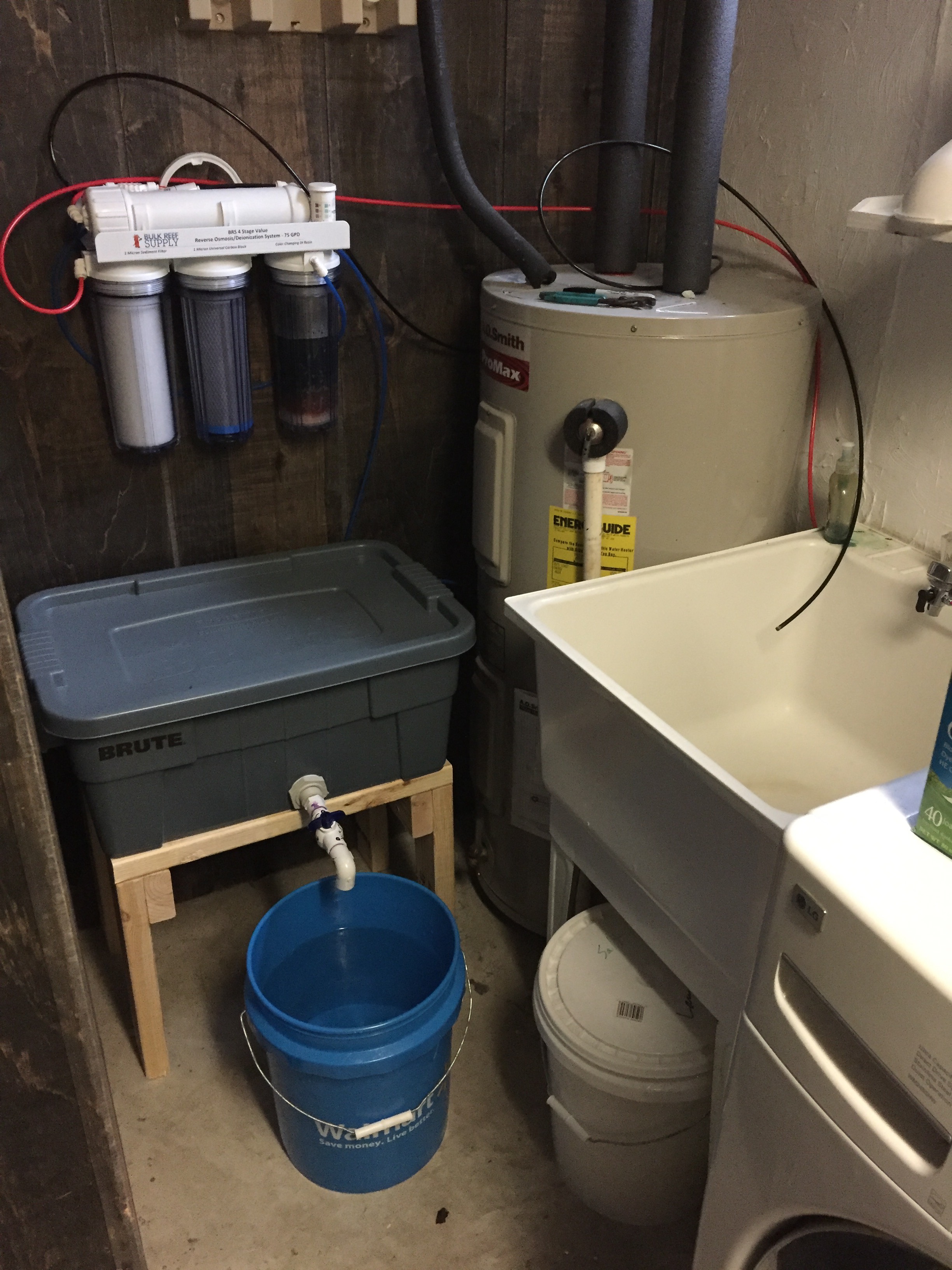 RODI Freshwater Storage Setup