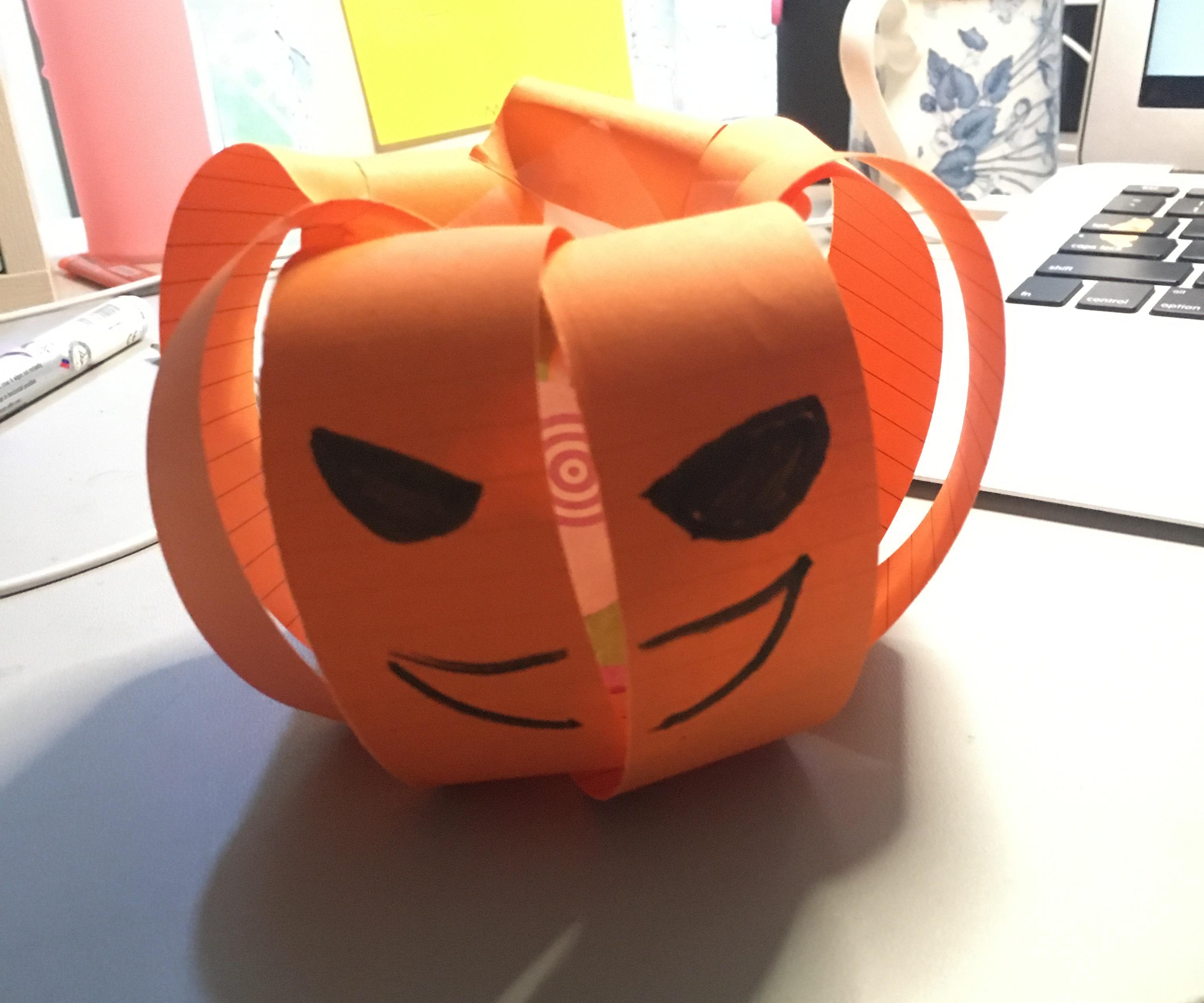 The Most Simple Pumpkin Candy Box
