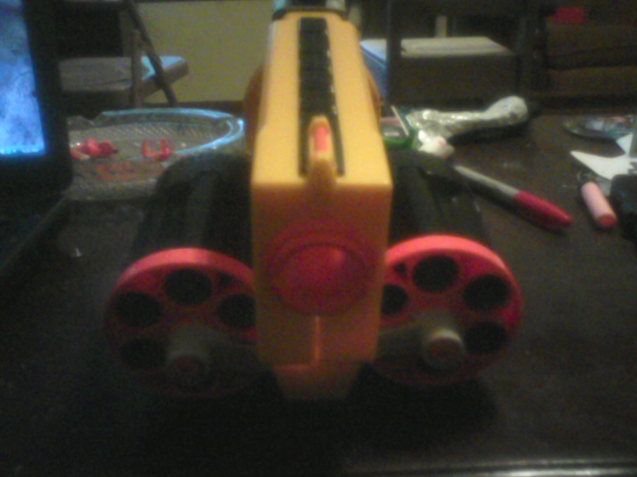 12 Shot NERF Maverick (Swing Reload)