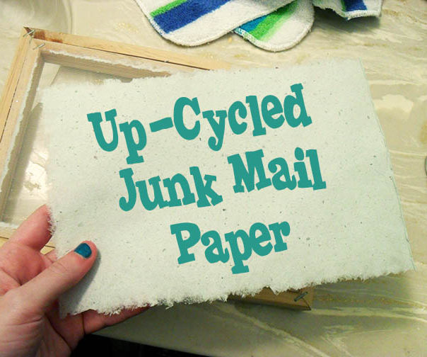 Up-Cycle Junk Mail Into Artisan Paper