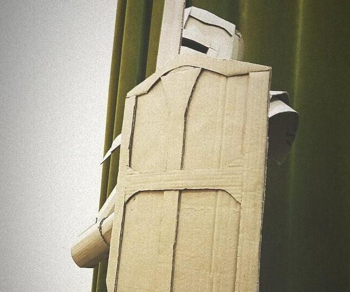 Cardboard Life Size Crusader Knight