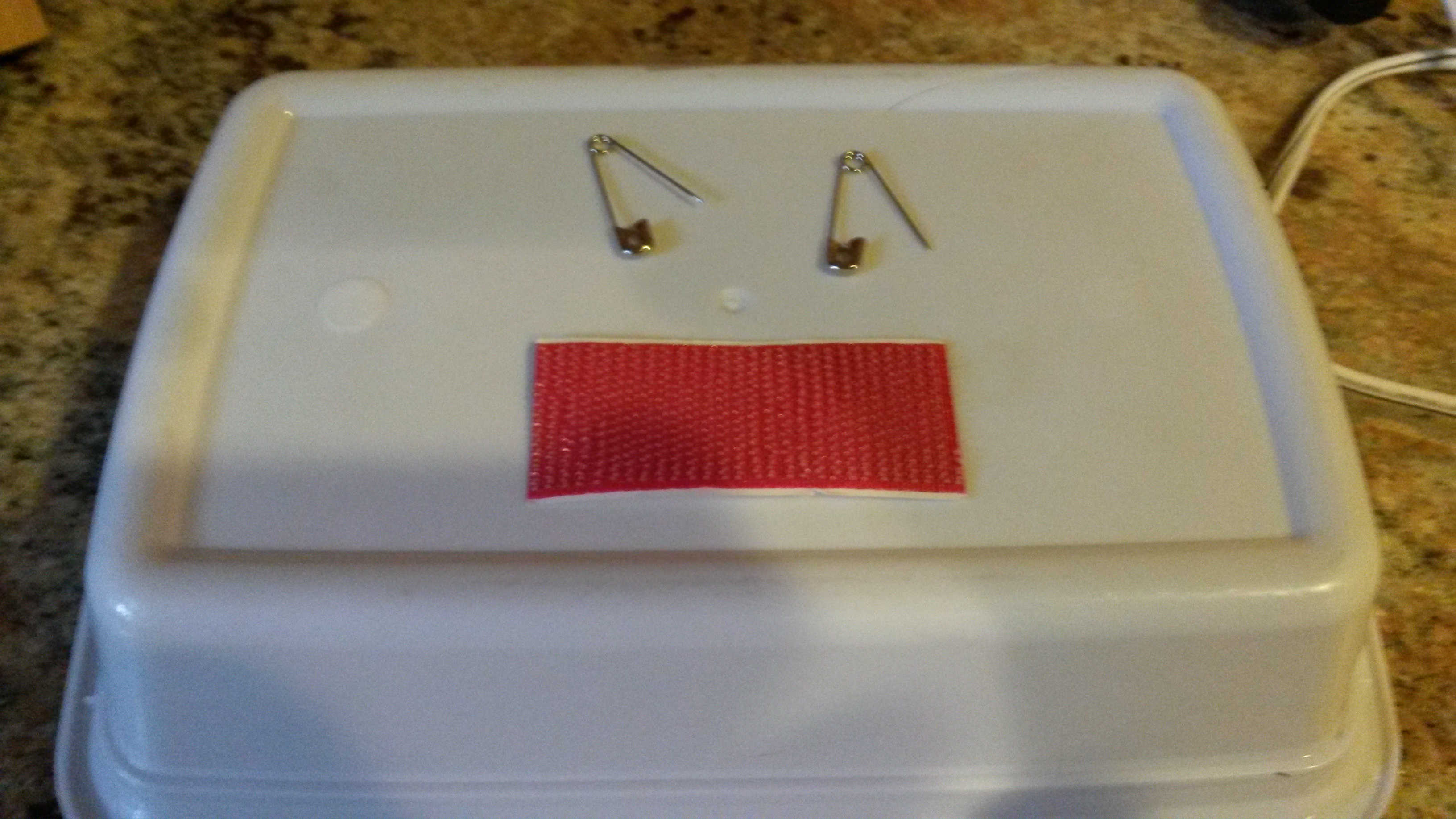 Fpv Battery holder for clothing 