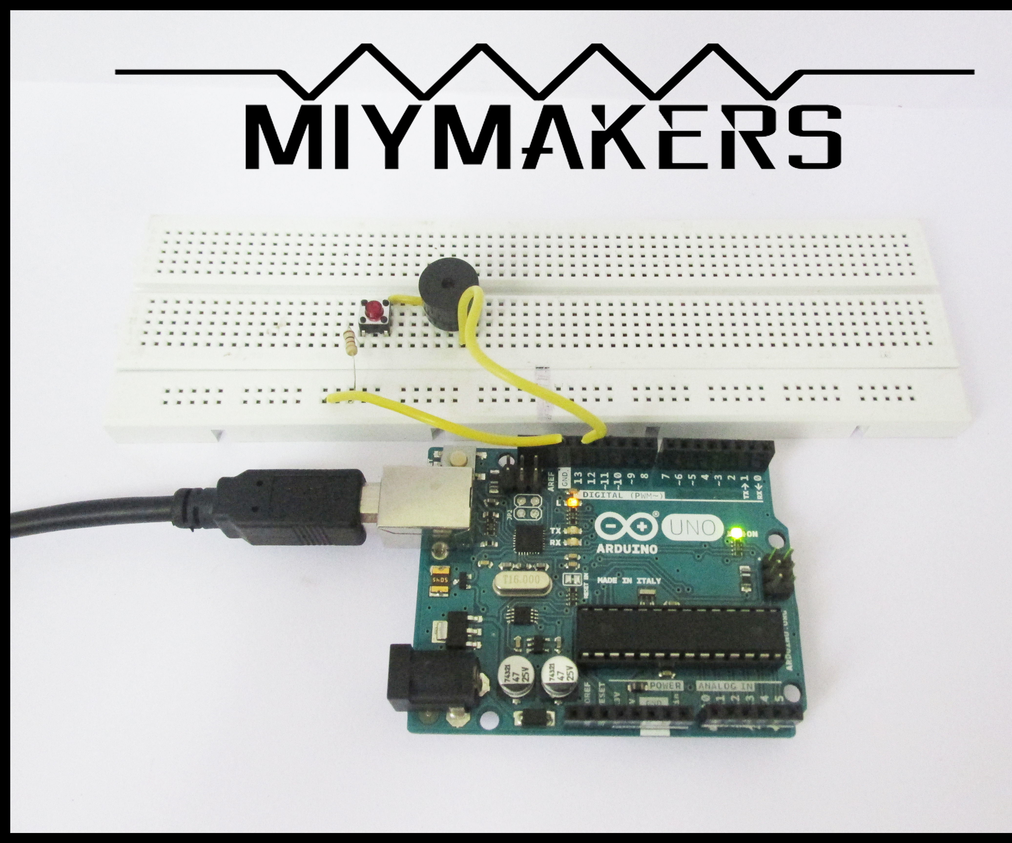 The Simplest Buzzer Tutorial; Using Arduino