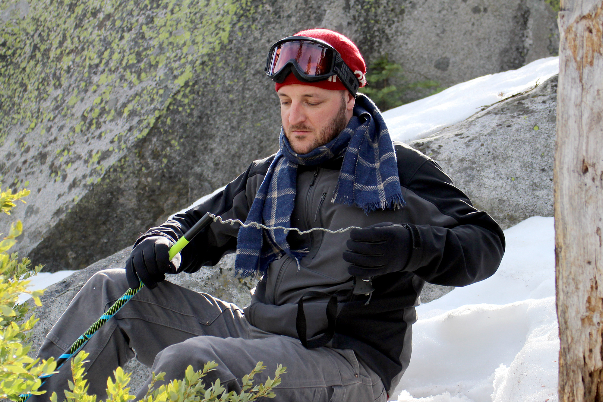 Survival Ski Pole