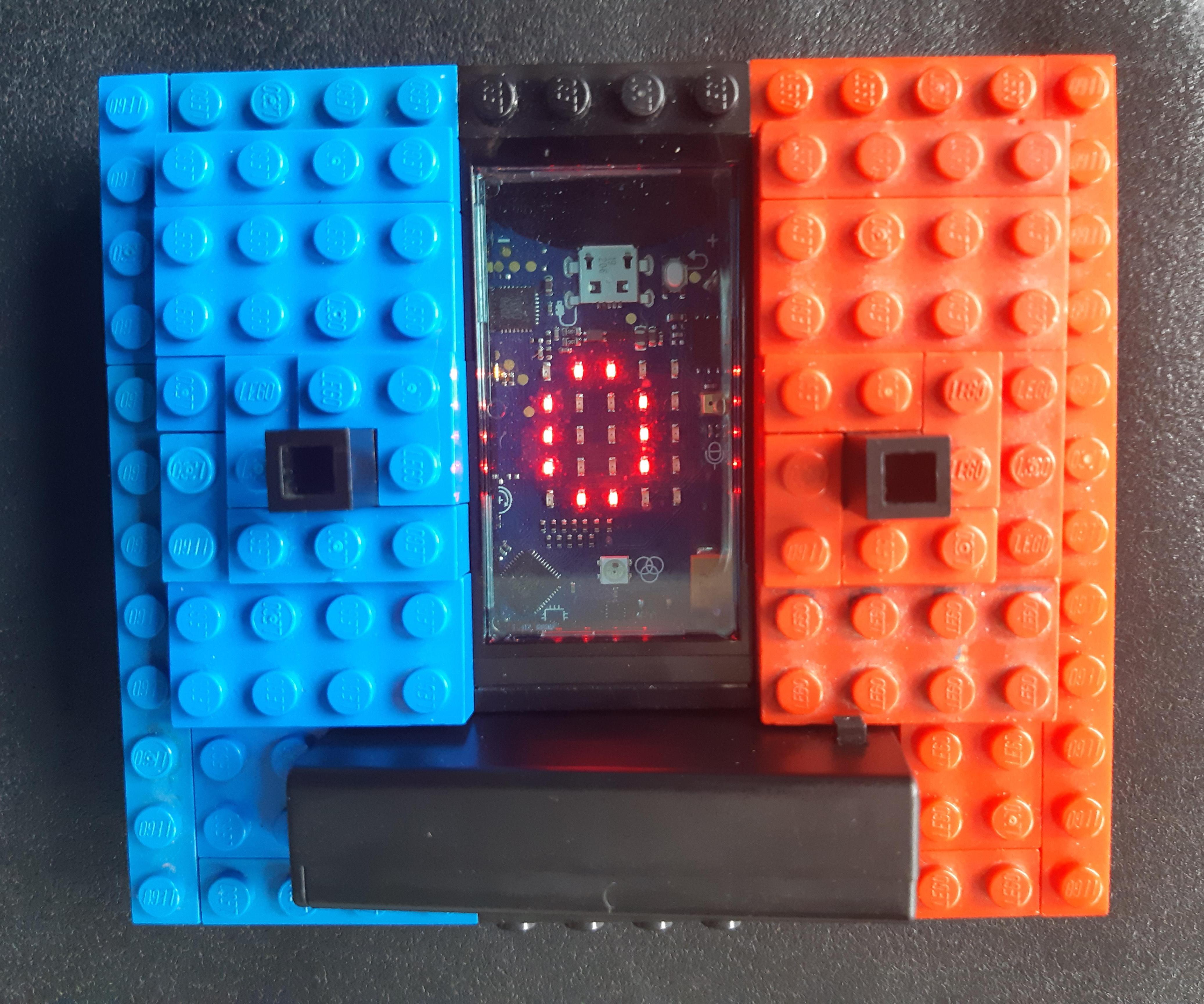 Lego Portable Gaming Console With Space Invaders