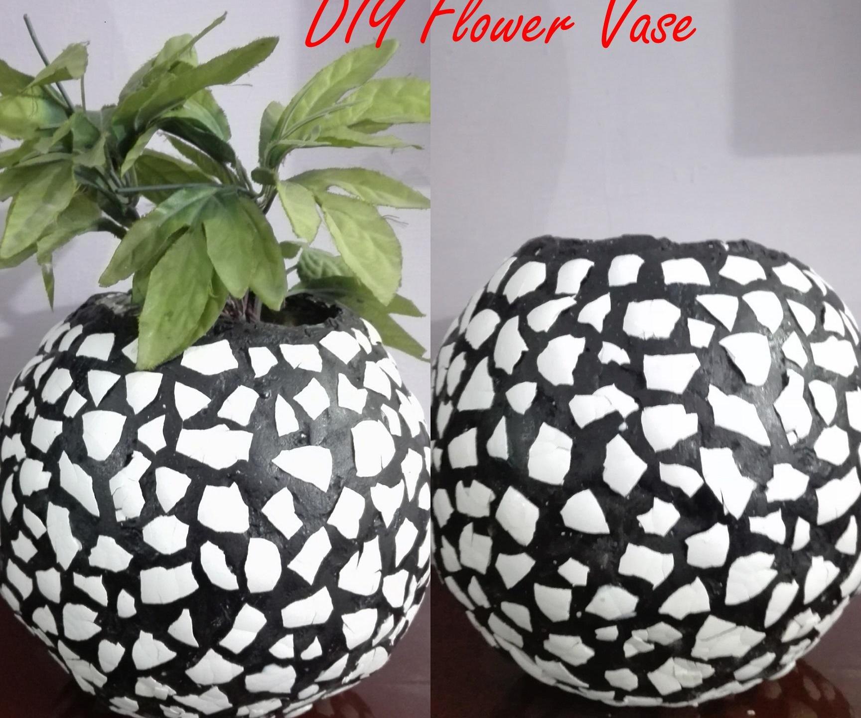 How to Make Vase|Paper Vase|Easy Vase|Balloon Vase|Egg Shells Vase